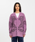 Jacquard Knit Cardigan