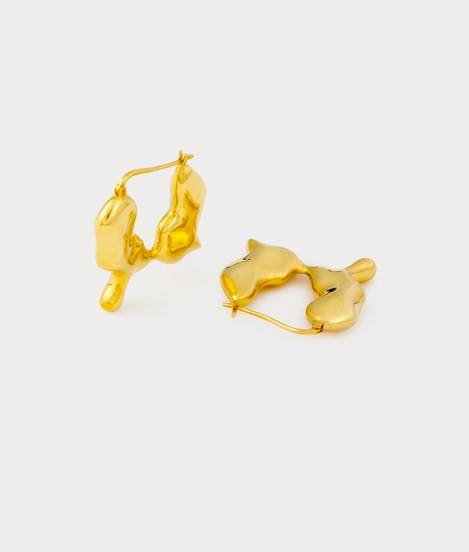 Extra Drippy Hoop Earrings