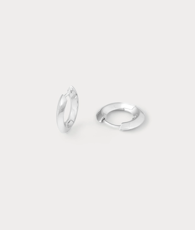 Round Hoop Earrings- Big