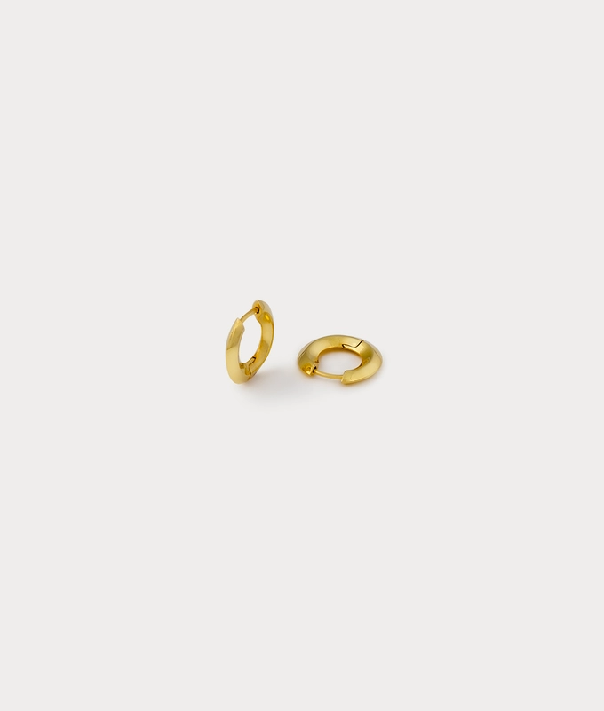 Round Hoop Earrings- Small