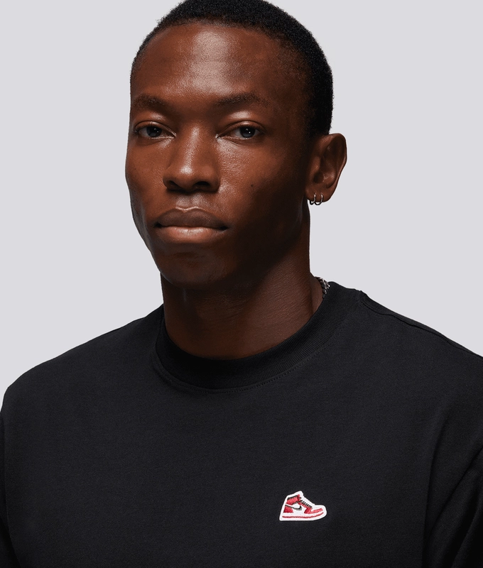 Jordan Sneaker Patch Short Sleeve Crew Tee