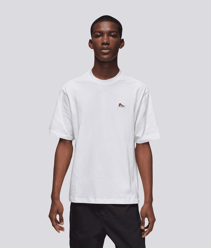 Jordan Sneaker Patch Short Sleeve Crew Tee