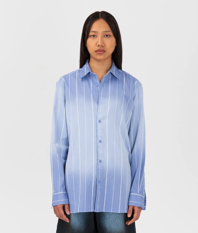 Spray Dyed Long Sleeve Shirt