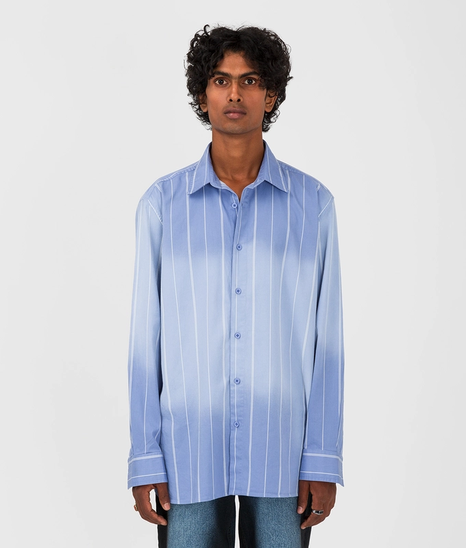 Spray Dyed Long Sleeve Shirt