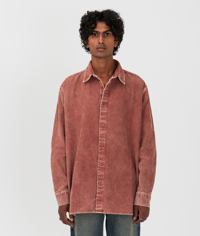 Corduroy Long Sleeve Shirt