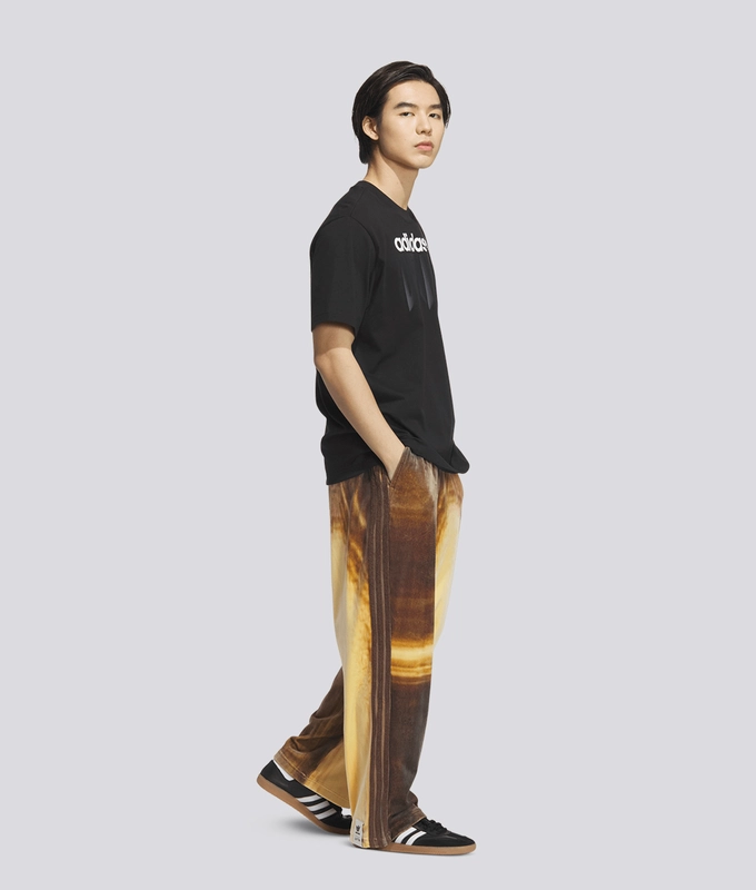 X Song For The Mute Brushed  Velvet Aop Pant