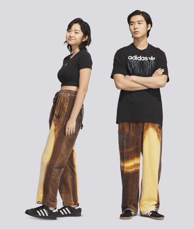 X Song For The Mute Brushed  Velvet Aop Pant