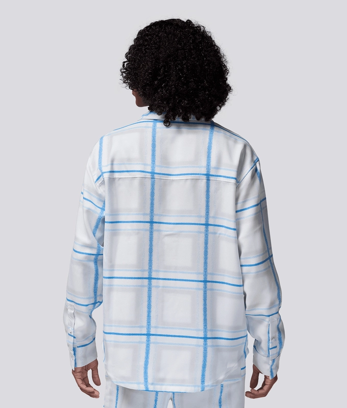 Jordan Essentials Plaid Flannel Top