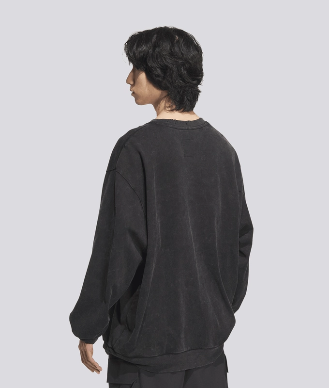 X Song For The Mute Long Sleeve Applique Tee