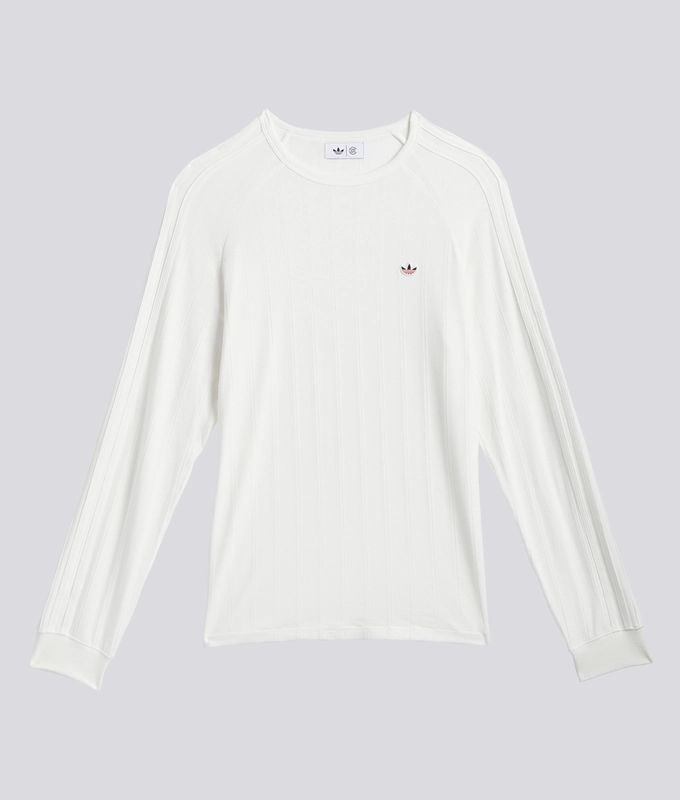 X Clot Rib Long Sleeve Tee