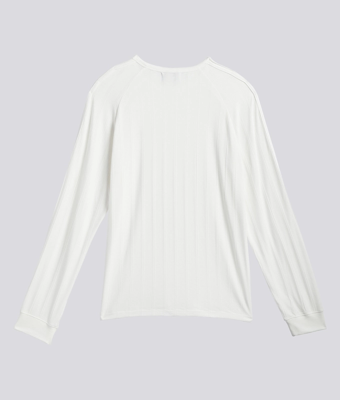 X Clot Rib Long Sleeve Tee