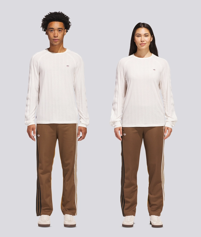 X Clot Rib Long Sleeve Tee