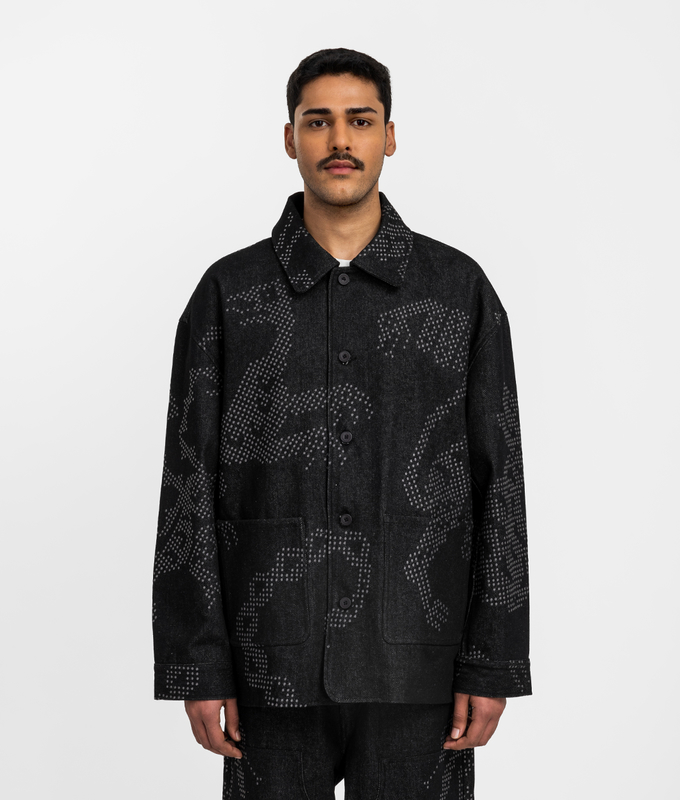 Embroidered Denim Jacket