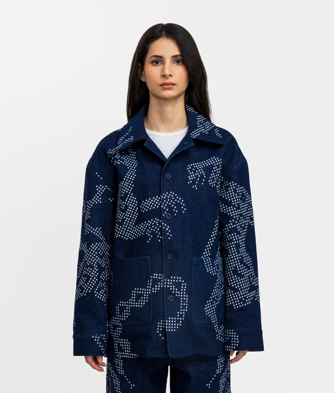 Embroidered Denim Jacket