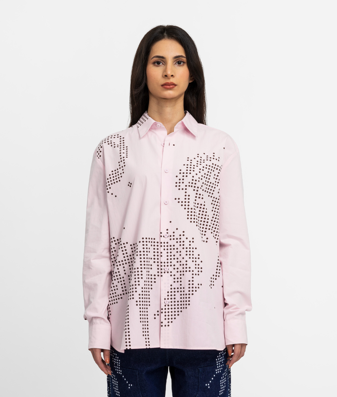 Printed Long Sleeve Shirt