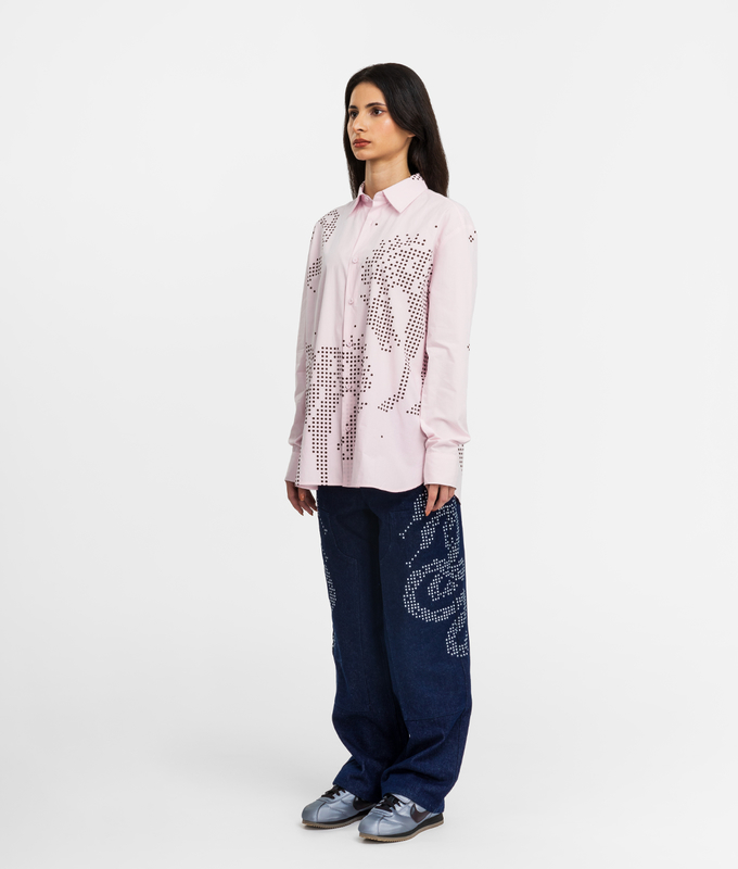 Printed Long Sleeve Shirt