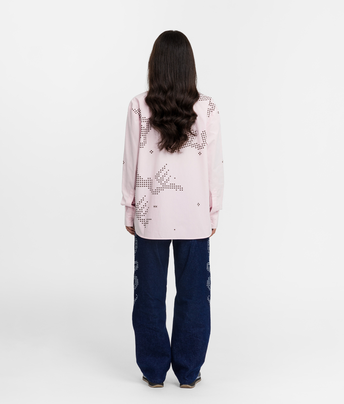 Printed Long Sleeve Shirt