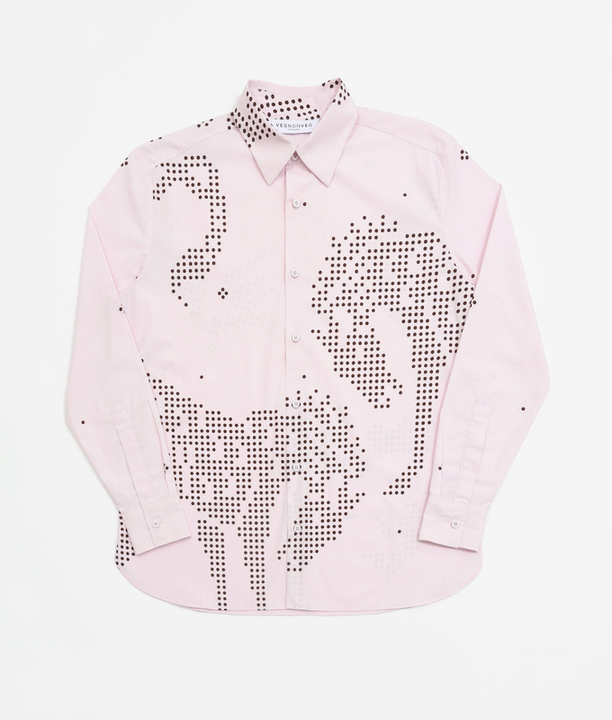 Printed Long Sleeve Shirt