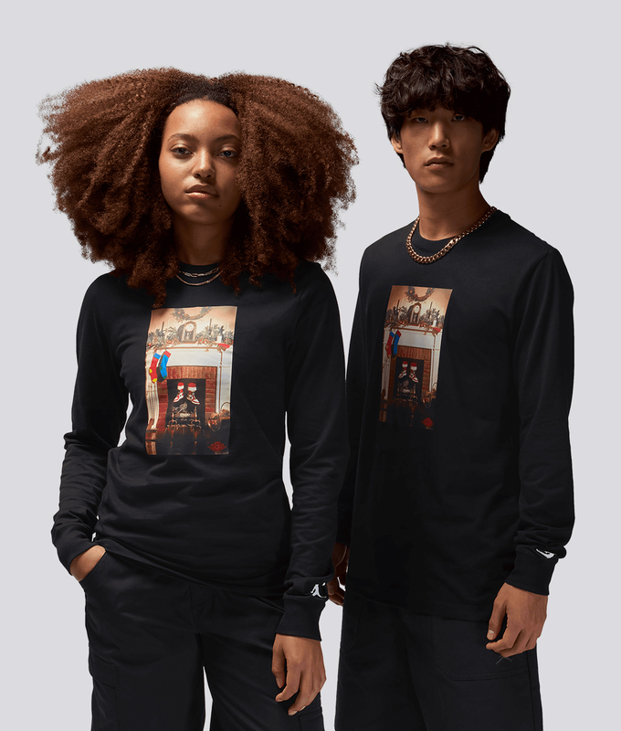 Jordan Jumpman Long Sleeve Chimney T-Shirt