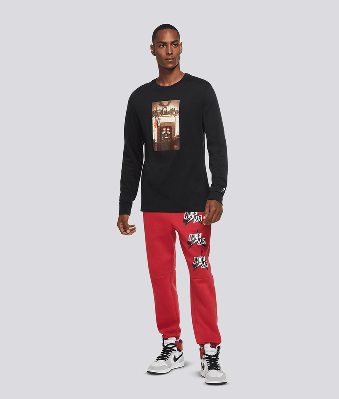 Jordan Jumpman Long Sleeve Chimney T-Shirt