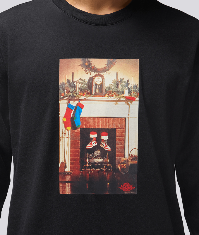 Jordan Jumpman Long Sleeve Chimney T-Shirt