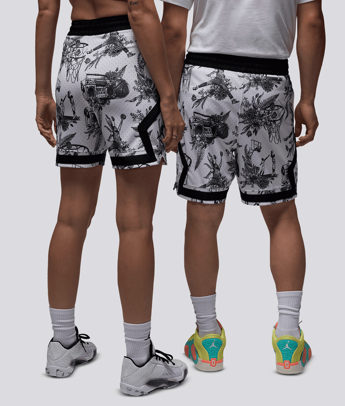 Jordan Dri-Fit Sport Printed Diamond Short