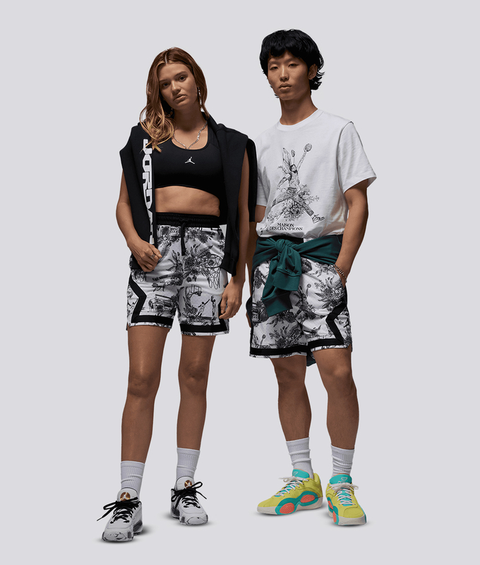 Jordan Dri-Fit Sport Printed Diamond Short