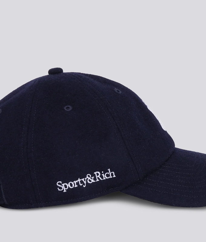 X Yankees Serif Wool Hat