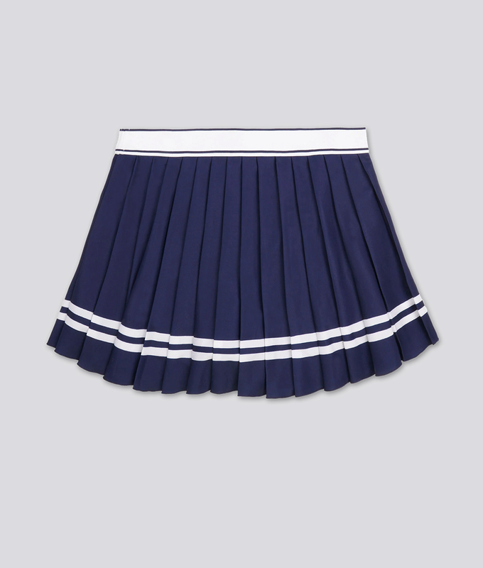 Vendome Script Pleated Skirt