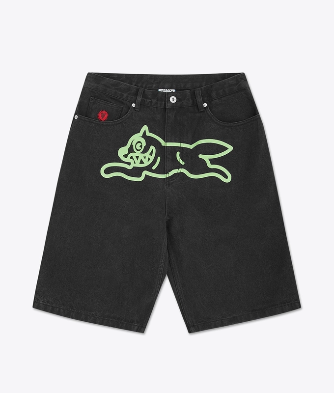 RUNNING DOG DENIM SHORTS