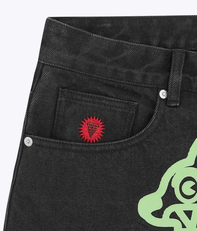RUNNING DOG DENIM SHORTS