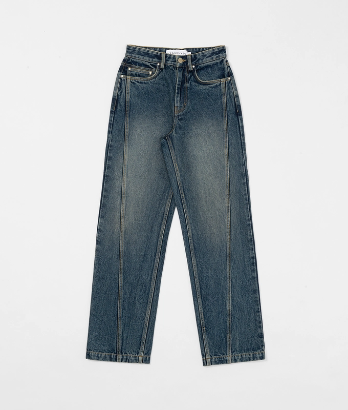 Straight Fit Denim Pants