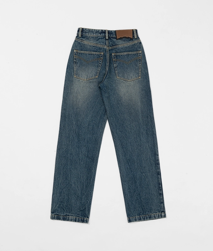 Straight Fit Denim Pants