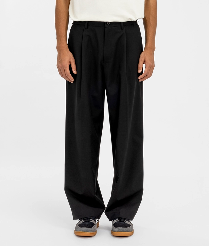 Wide Leg Pleated Pants