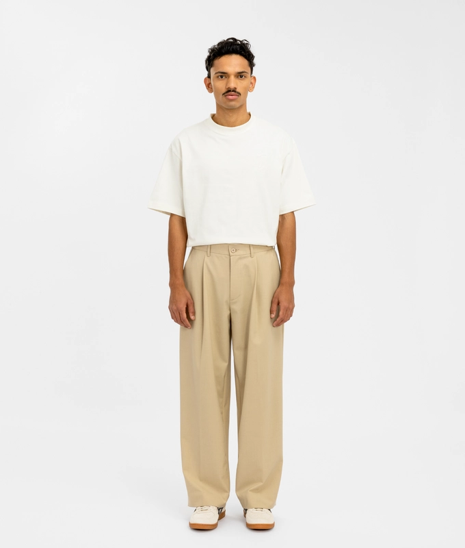 Wide Leg Pleated Pants