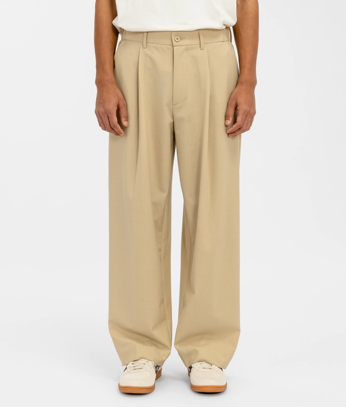 Wide Leg Pleated Pants