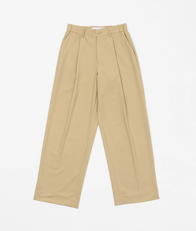 Wide Leg Pleated Pants