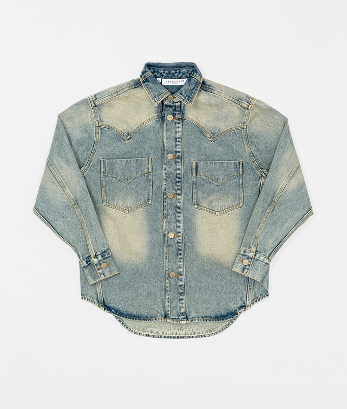 Denim Long Sleeve Shirt