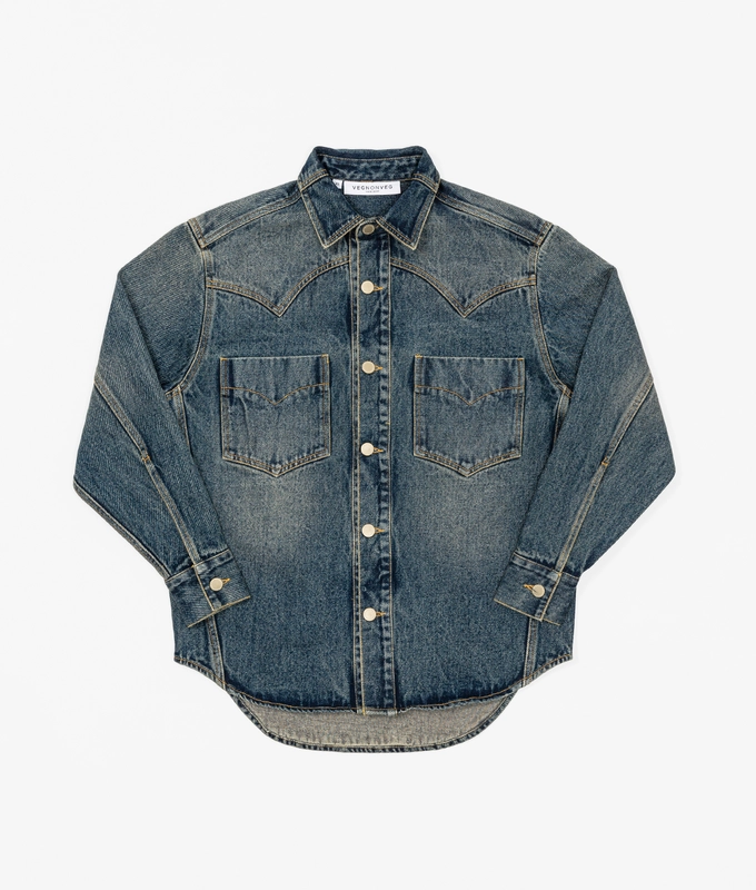 Denim Long Sleeve Shirt