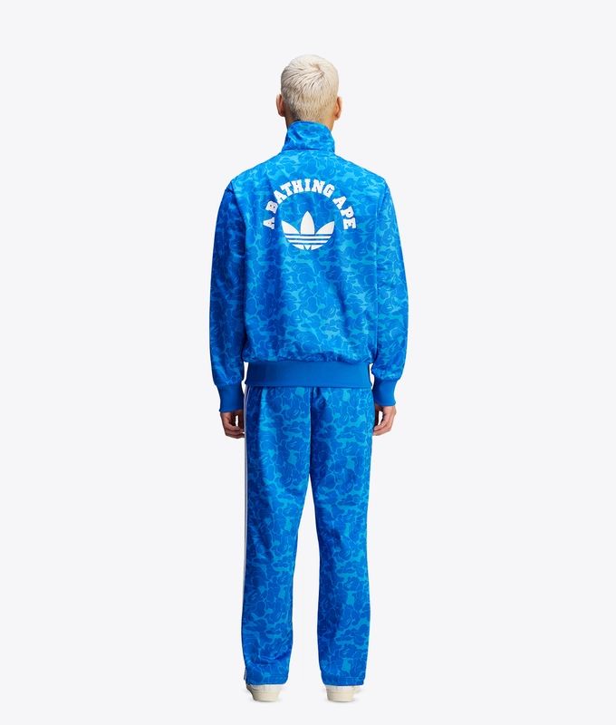 X BAPE PRINTED TRACK TOP