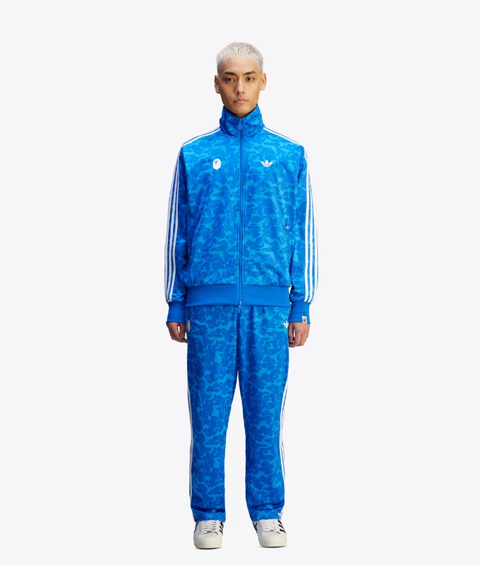 X BAPE PRINTED TRACK PANT