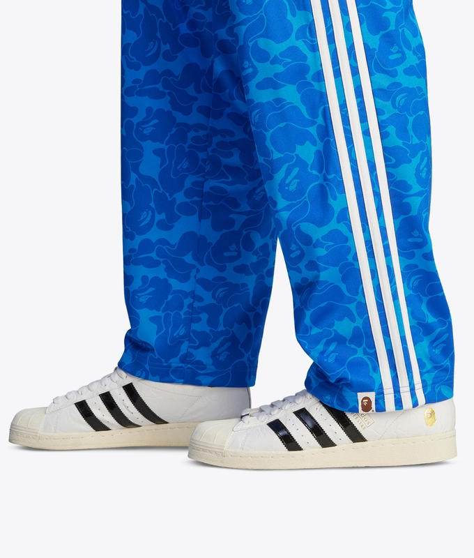 X BAPE PRINTED TRACK PANT