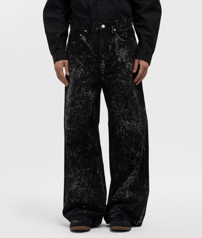 BLEACHED ORDINARY CITY STRAIGHT PANT