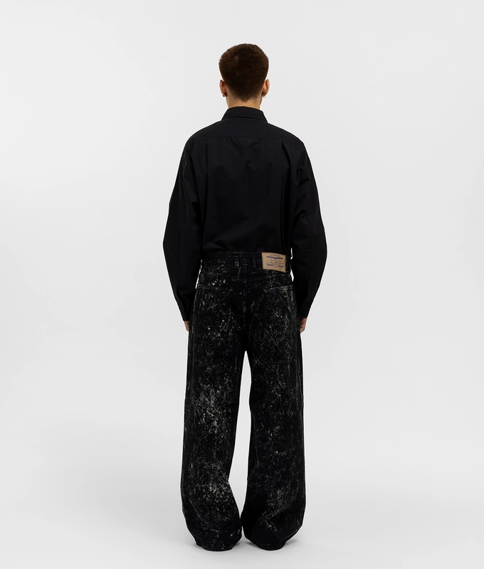 BLEACHED ORDINARY CITY STRAIGHT PANT