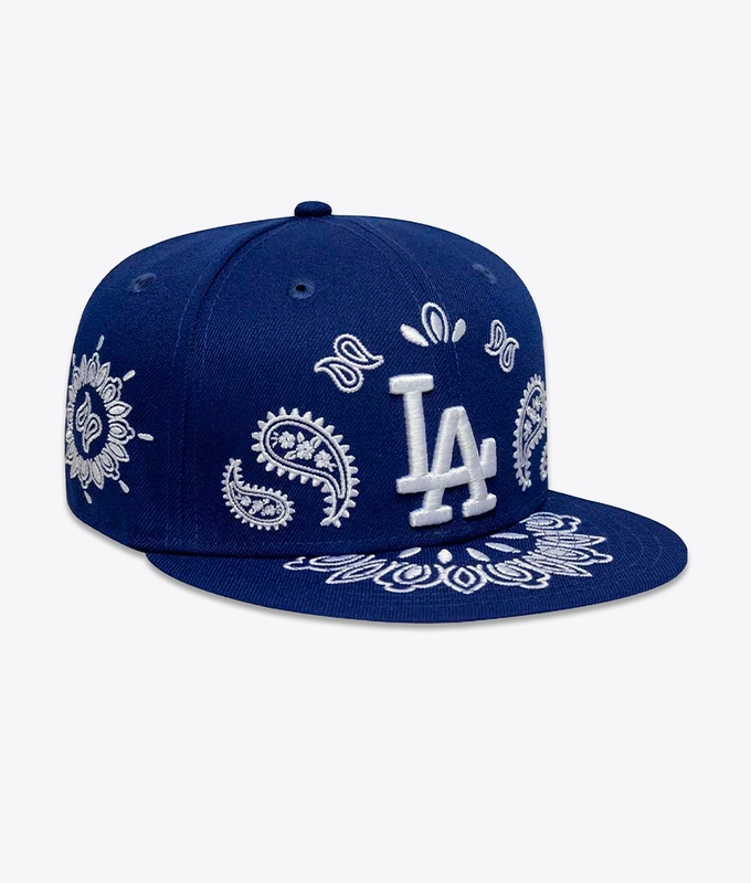 59FIFTY PAISLEY PRINT LOS ANGELES DODGERS FITTED CAP