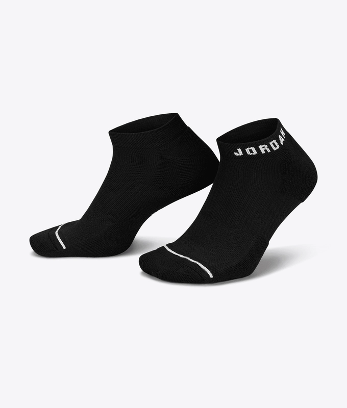 EVERYDAY CUSHIONED POLY NO SHOW SOCKS 3 PAIRS