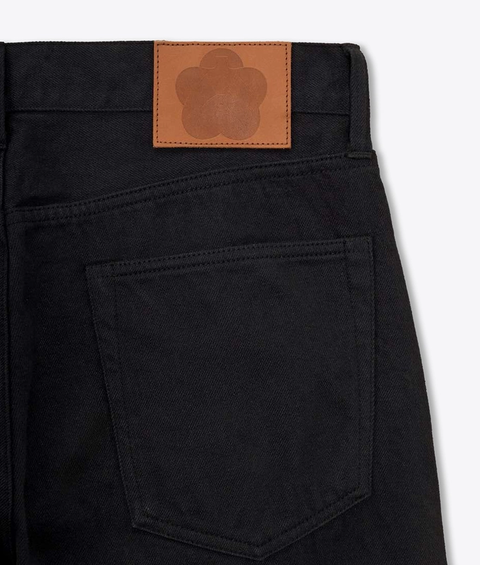 KUROZOME STRAIGHT DENIM PANTS