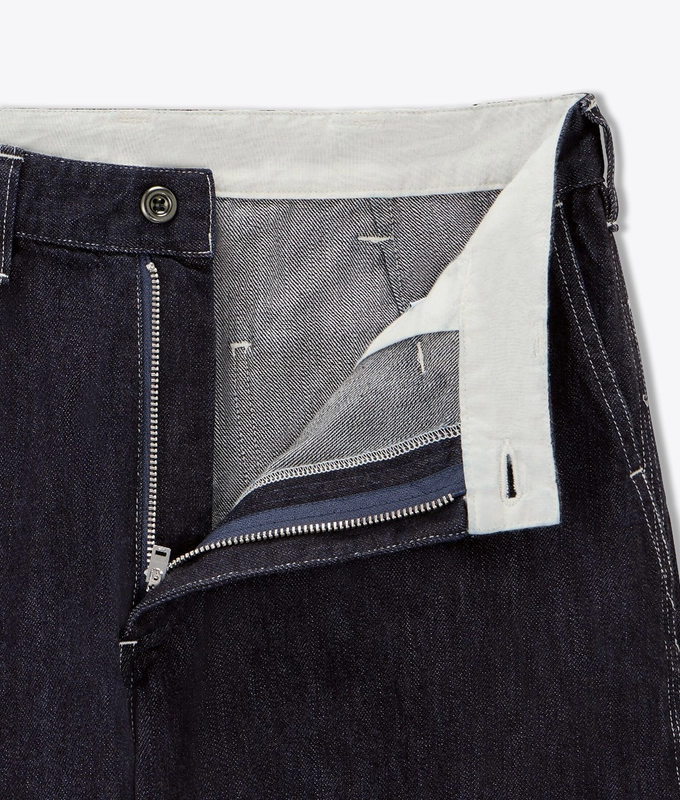 DENIM PAINTER PANTS