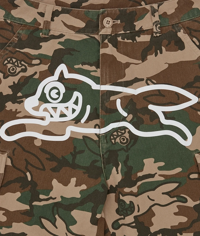 RUNNING DOG CAMO CARGO PANT