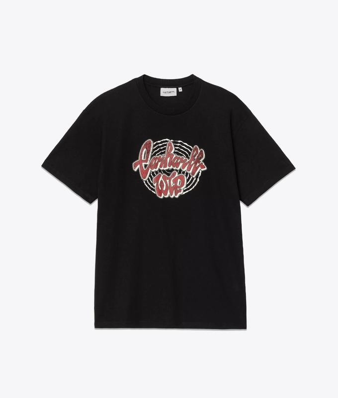 HEAVY STONE WASHED SHORT SLEEVE CHEDDA T-SHIRT